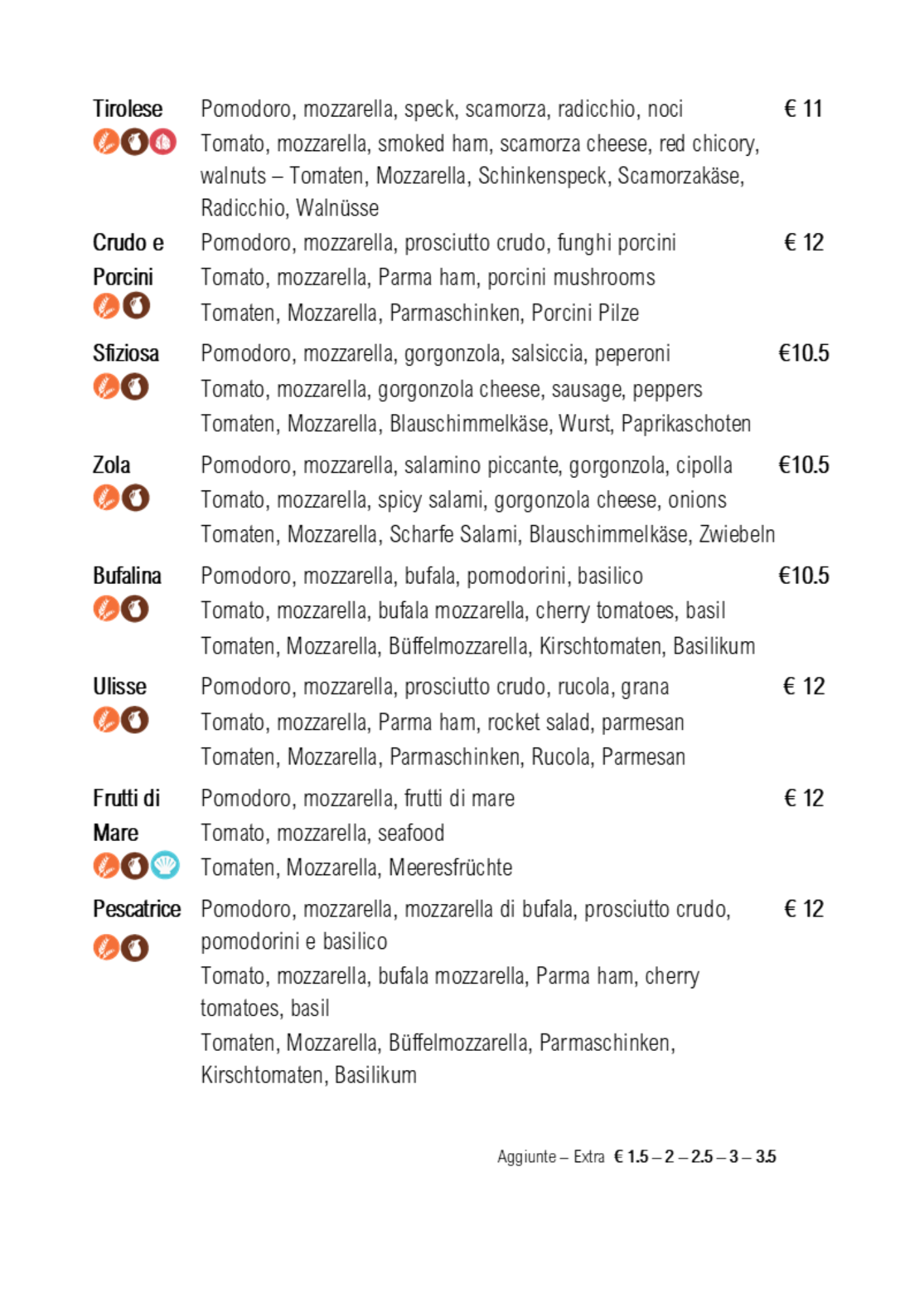 Pizze